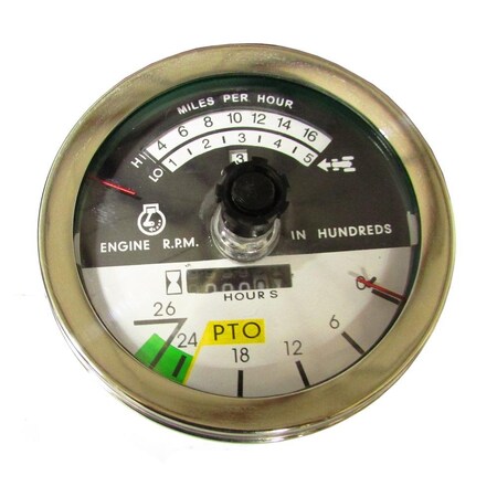 Aftermarket 103151A1 Tachometer W Knob Fits Case Fits FARMALL Fits International Harvester 67679C2